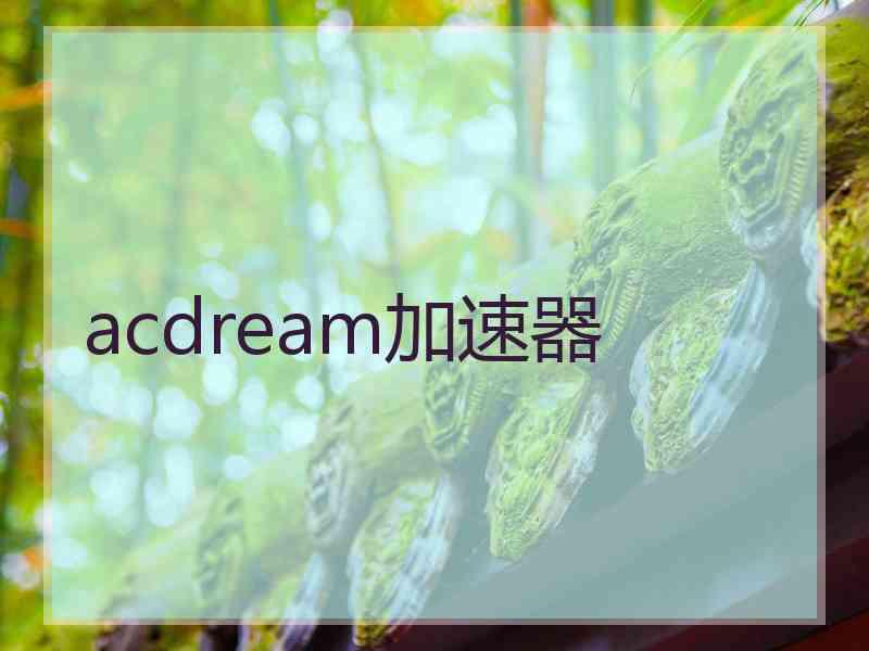 acdream加速器