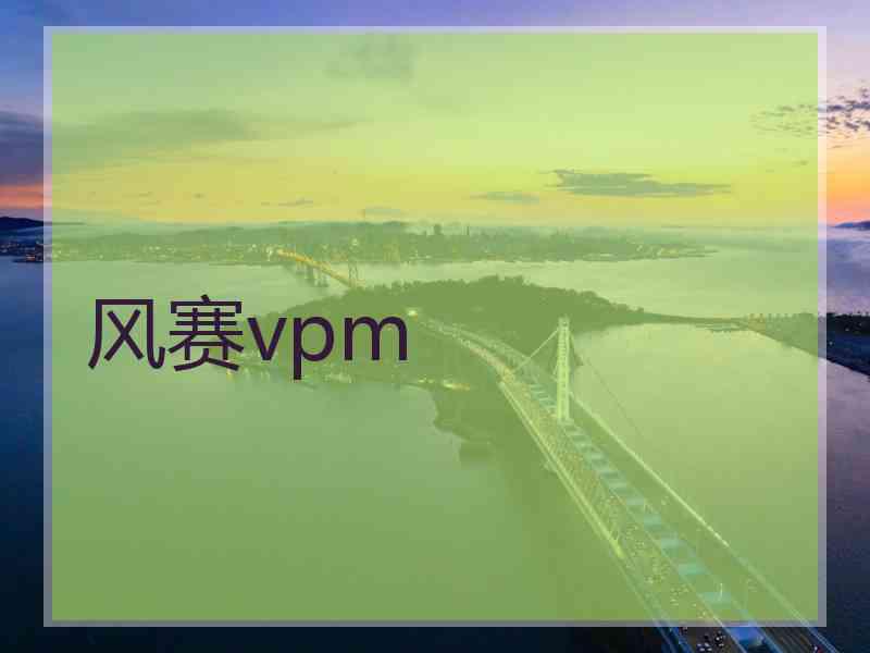风赛vpm