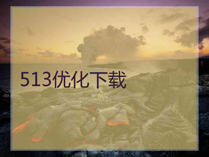 513优化下载