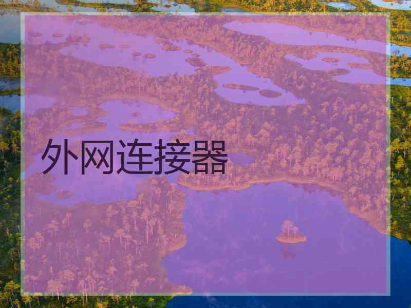 外网连接器
