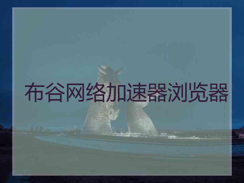 布谷网络加速器浏览器