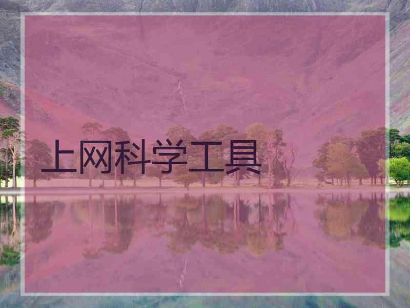 上网科学工具