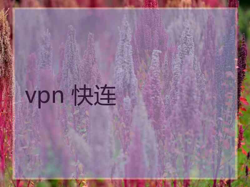 vpn 快连