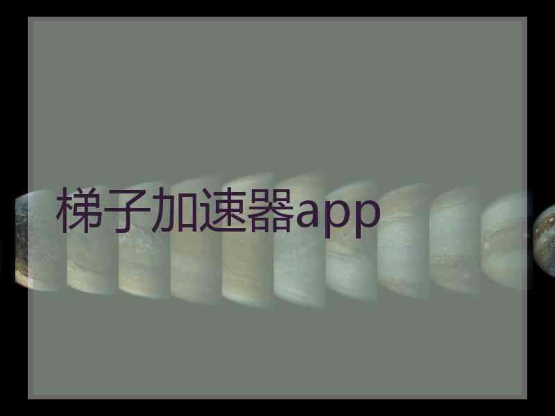 梯子加速器app