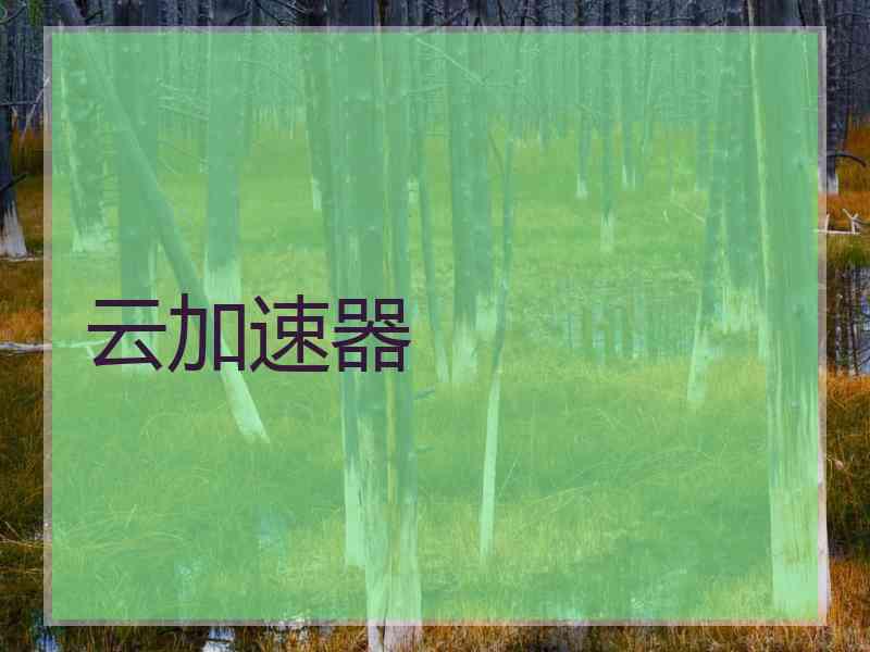 云加速器