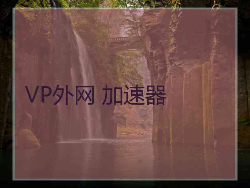 VP外网 加速器