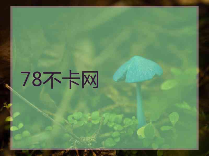78不卡网