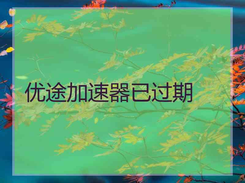 优途加速器已过期