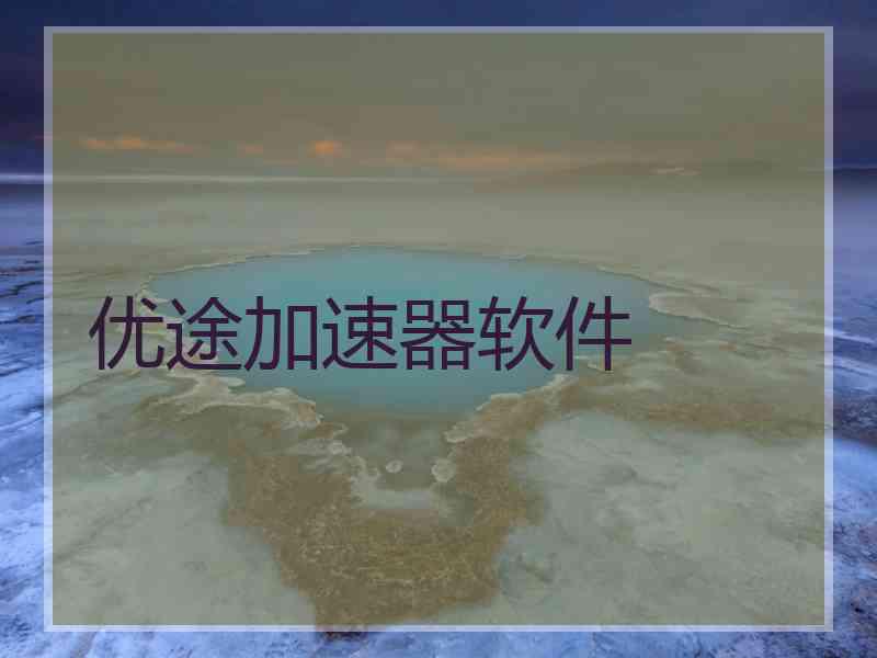 优途加速器软件