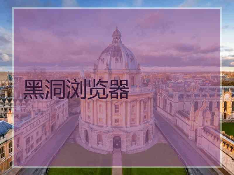 黑洞浏览器