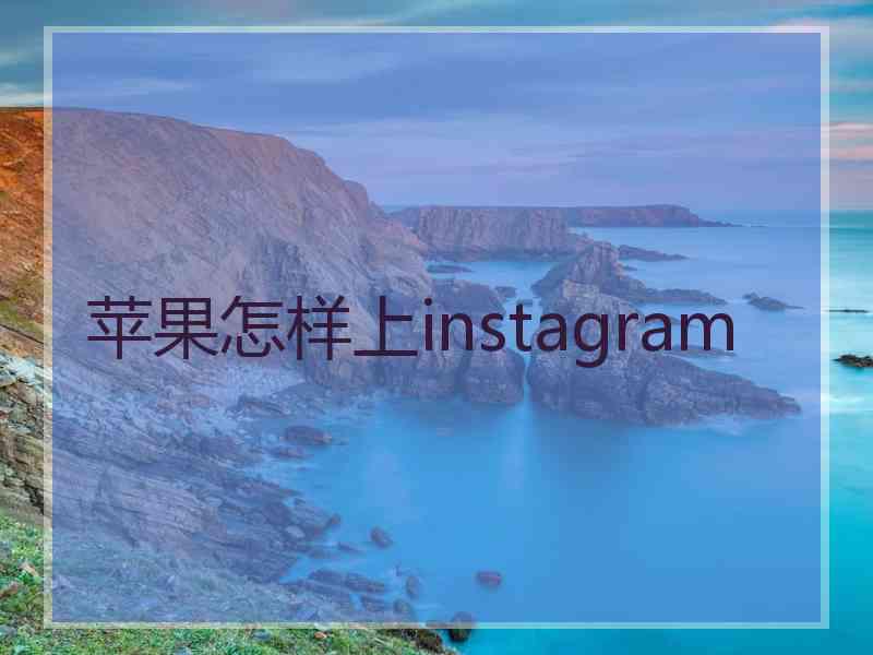 苹果怎样上instagram