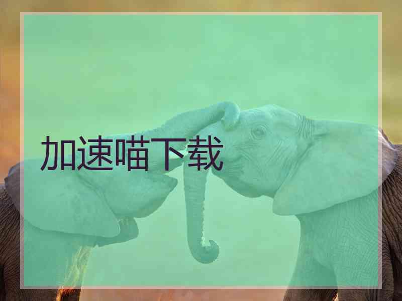 加速喵下载