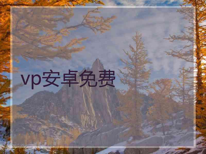 vp安卓免费