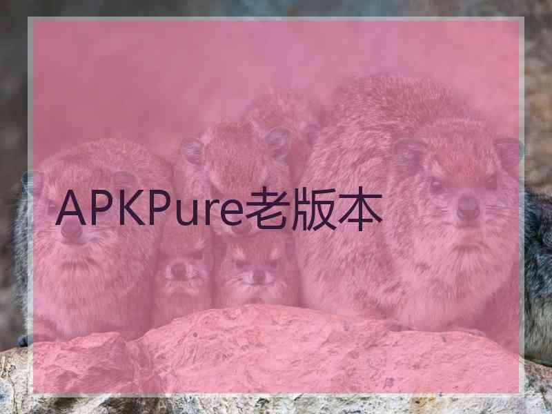APKPure老版本