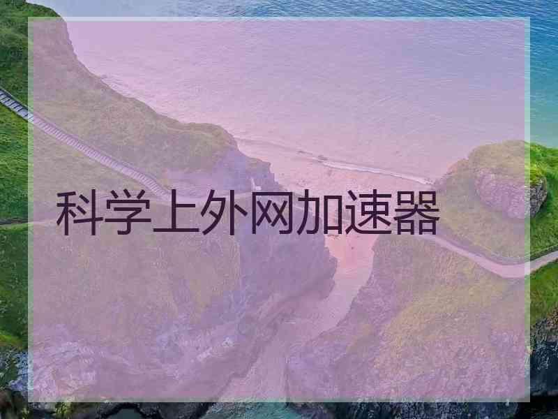 科学上外网加速器