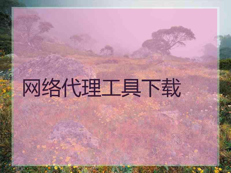 网络代理工具下载