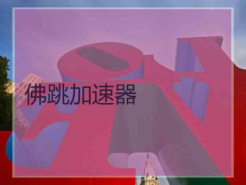 佛跳加速器