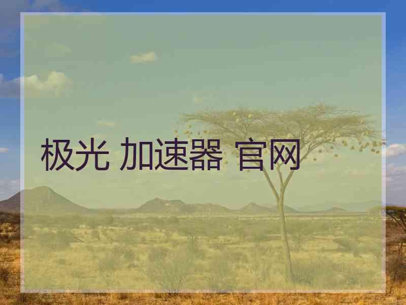 极光 加速器 官网