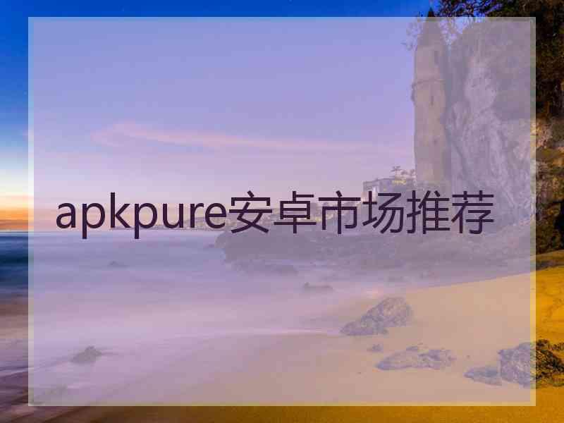 apkpure安卓市场推荐
