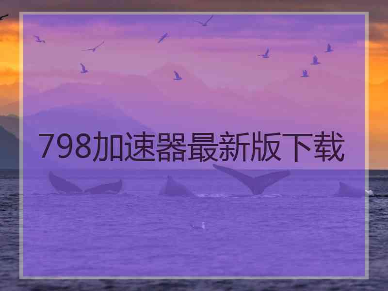 798加速器最新版下载