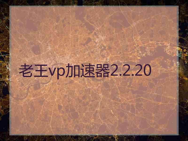 老王vp加速器2.2.20